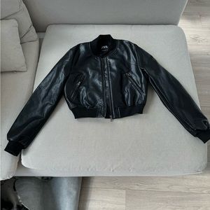 Leather jacket